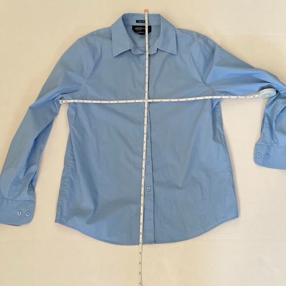 Jones New York Easy Care Cotton Button Up Shirt, Stretch, Capsule Wardrobe, S - Picture 6 of 8